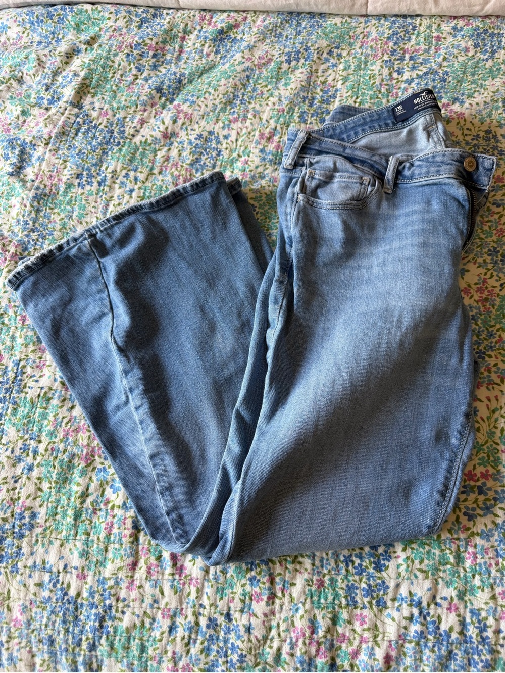 Hollister Light Blue Flare Jeans